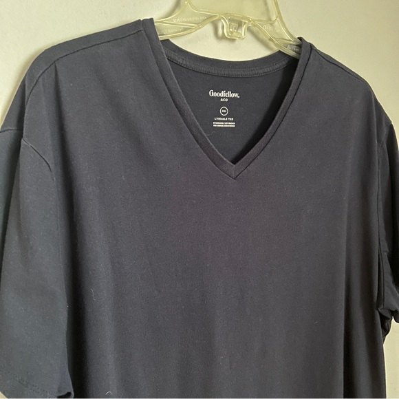 Goodfellow & Co Navy Women’s Short Sleeve Lyndale Tee Size XXL - Picture 2 of 5